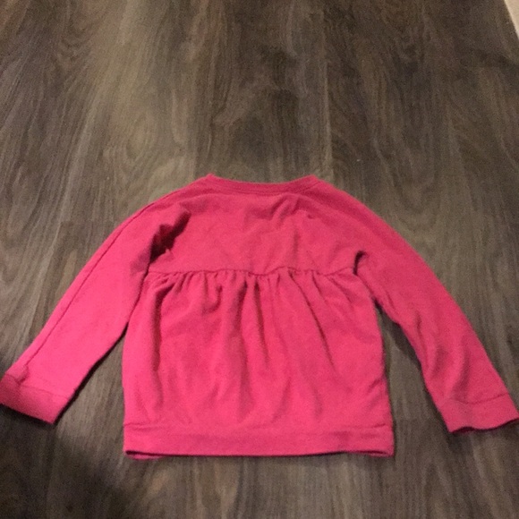 Old Navy Pink Long Sleeve Shirt with Front Pockets size 5T - Picture 4 of 4
